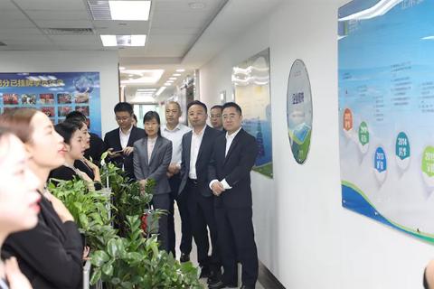 明光市市委书记被88彩企业文化深深感动 | 深入沟通合作空间广阔