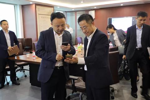 明光市市委书记被88彩企业文化深深感动 | 深入沟通合作空间广阔