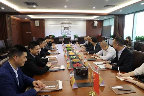 明光市市委书记被88彩企业文化深深感动 | 深入沟通合作空间广阔