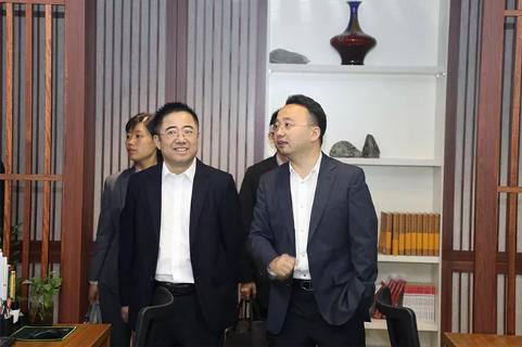 明光市市委书记被88彩企业文化深深感动 | 深入沟通合作空间广阔