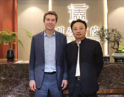 胡润百富创始人来访88彩，共商战略合作！